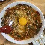 餃子の勝 - 勝麺0.5卵