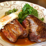 フランス田舎料理の店 ビストロ ベズ - 三元豚のスペアリブ