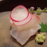 すし みむろ - 2.5kg真鯛の刺身