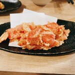 kodawarisanchokuoroshisambon - 紅しょうがの天ぷら