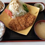 みはら食堂 - 5食限定「上富良野ポーク　トンカツ定食」1,000円