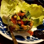 青空カリー - カチュンバルのレタス包み