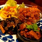 青空カリー - アチャール４種盛