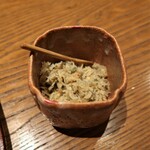ごだん 宮ざわ - 白味噌の粒味噌で炊いたちりめん山椒