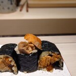 島津 - 追加 鮟肝と奈良漬巻