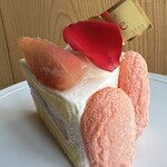 equilibre - ピーチ ショートケーキ（背面）