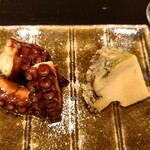 島津 - 淡路の蛸と房州の蒸し鮑