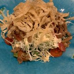 京Apollo食堂 - 豚カリのサラダ