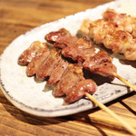 炭火やきとり 炎座 - 心 塩　(120円x2) '13 9月上旬