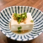 魚時間 - お通しの豆腐