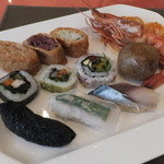 【2013年07月】ディナーバイキング（創作寿司など）。