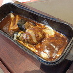 HAPO - 【2013年07月】ディナーバイキング（対面で、煮込みハンバーグ）。