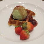 HAPO - 【2013年07月】ディナーバイキング（ワッフルデザート）。