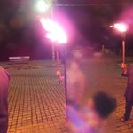 【2013年07月】千本タイマツ行進、行進中（^^♪