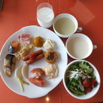 HAPO - 【2013年07月】朝食バイキング（いただきます♪）。