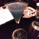 ル・クラブ - ブルームーン:  ジンと檸檬の香りが爽やか～(´ω｀)