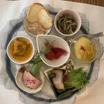 Bistro Omme - 前菜7種盛り合わせ