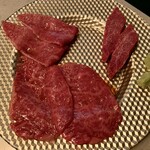 焼肉 うしの絵 - リブ3種