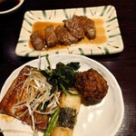 のれそれ食堂 - ステーキ　　　角煮　　イカめんち