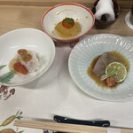 鮨 はる孝 - 梅肉ハモ、