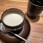 焼肉うしごろ 横浜店 - コーヒー味のブラマンジェ(デザート)
