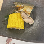 鮨 はる孝 - 鮎の一夜干し、