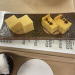 鮨 はる孝 - 出汁巻、厚焼き玉子