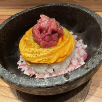 焼肉うしごろ 横浜店 - 石焼トリュフビビンバ