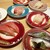 回し寿司 活 活美登利 - 料理写真:最初に持ってきてくれたお皿たち