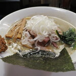 麺処 晴 - 後ろから