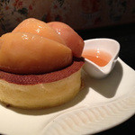 雪ノ下 - 桃のパンケーキ(季節限定)