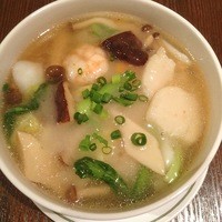 中国飯店 紫玉蘭 - 海鮮タンメン　やや塩分強め
