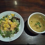 Saputhipepazu - サラダとスープ(2023.7.16)