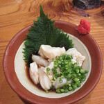 魚虎 - トラフグ湯引 1300円