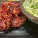 Shichirin Yakiniku Anan - カルビ。こちらは美味しい