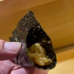 すし花一寿美 - 赤酢のシャリと有明海苔