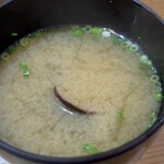 すし花一寿美 - シジミの味噌汁