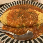 ヤキトリ まだらや - オムレツ