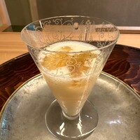 東山 緒方 - とろろ　スッポンの煮凝り