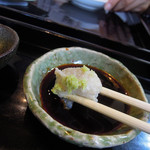 胡桃亭 - 山葵＆醤油で喰らう