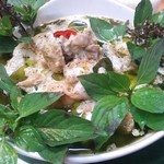 ロムアロイ - グリーンカレーのアップ