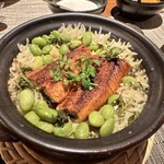 SPICE LAB TOKYO - ピリヤニ
                                鰻、新ショウガと技豆
                                山城の香り