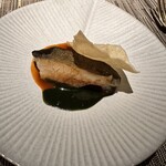 SPICE LAB TOKYO - 鰹の星布潑蒸し
                                トマトクミンカレー、肝ソース