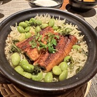 SPICE LAB TOKYO - ピリヤニ
                鰻、新ショウガと技豆
                山城の香り