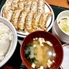 みよしの - ぎょうざ定食+ぎょうざ1枚追加+新漬け2枚