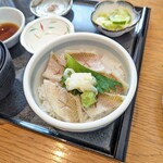 Yururi - 炙りノドグロ丼ハーフ