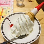 Komeda Ko-Hi Ten - ソフトクリーム　写真詐欺で良かった