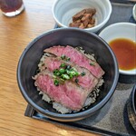 Yururi - 村上牛肉炙り丼ハーフ