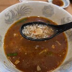 ラーメン縁屋 - ご飯を入れて雑炊風に