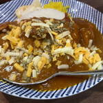 ヌードル＆スパイスカレー 今日の1番 - 本日のカレー(チーズソーセージ)